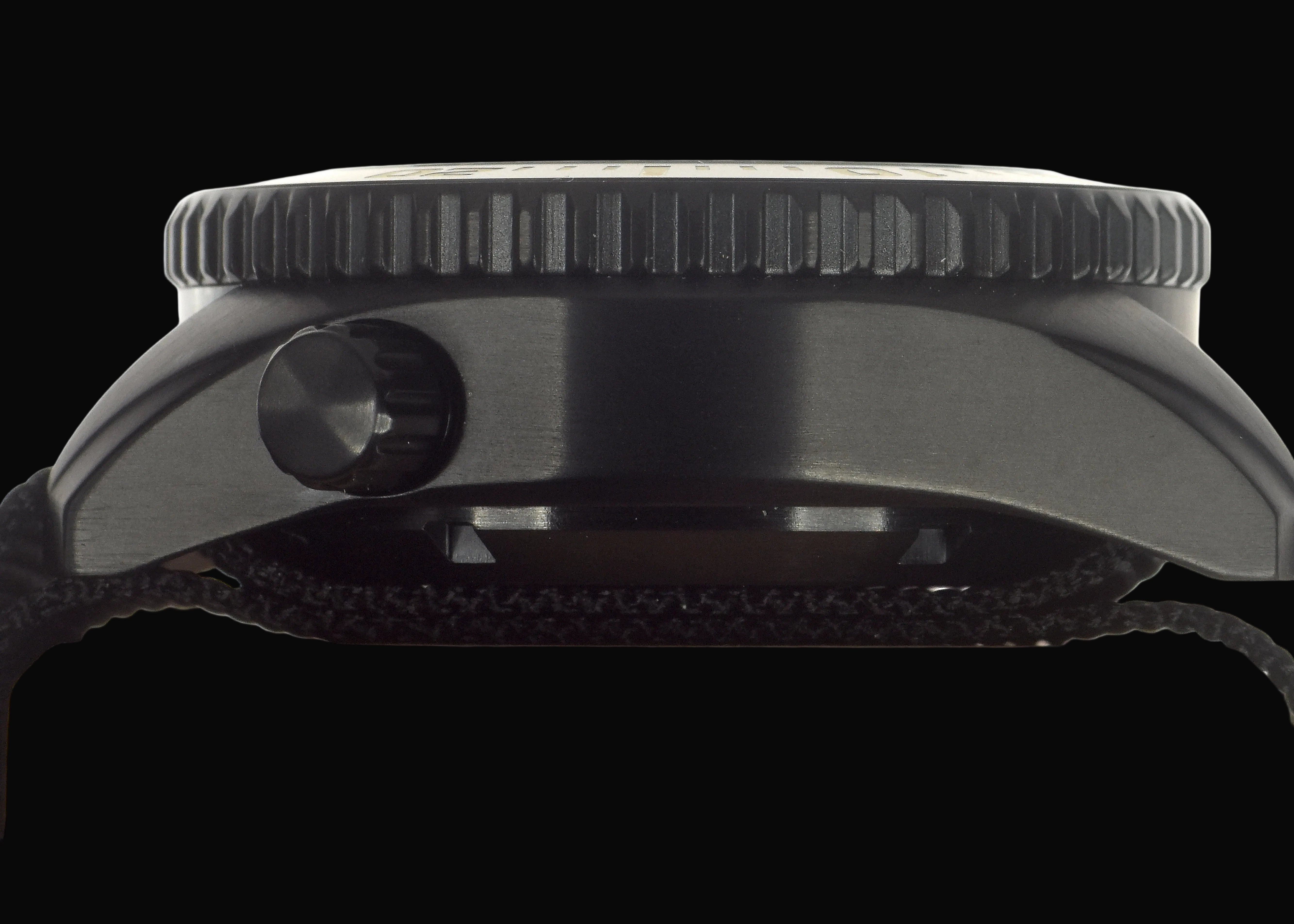 MWC "Depthmaster" 100atm / 3,280ft / 1000m Water Resistant Military Divers Watch in a PVD Titanium Case with Luminova and a Helium Valve (Automatic)