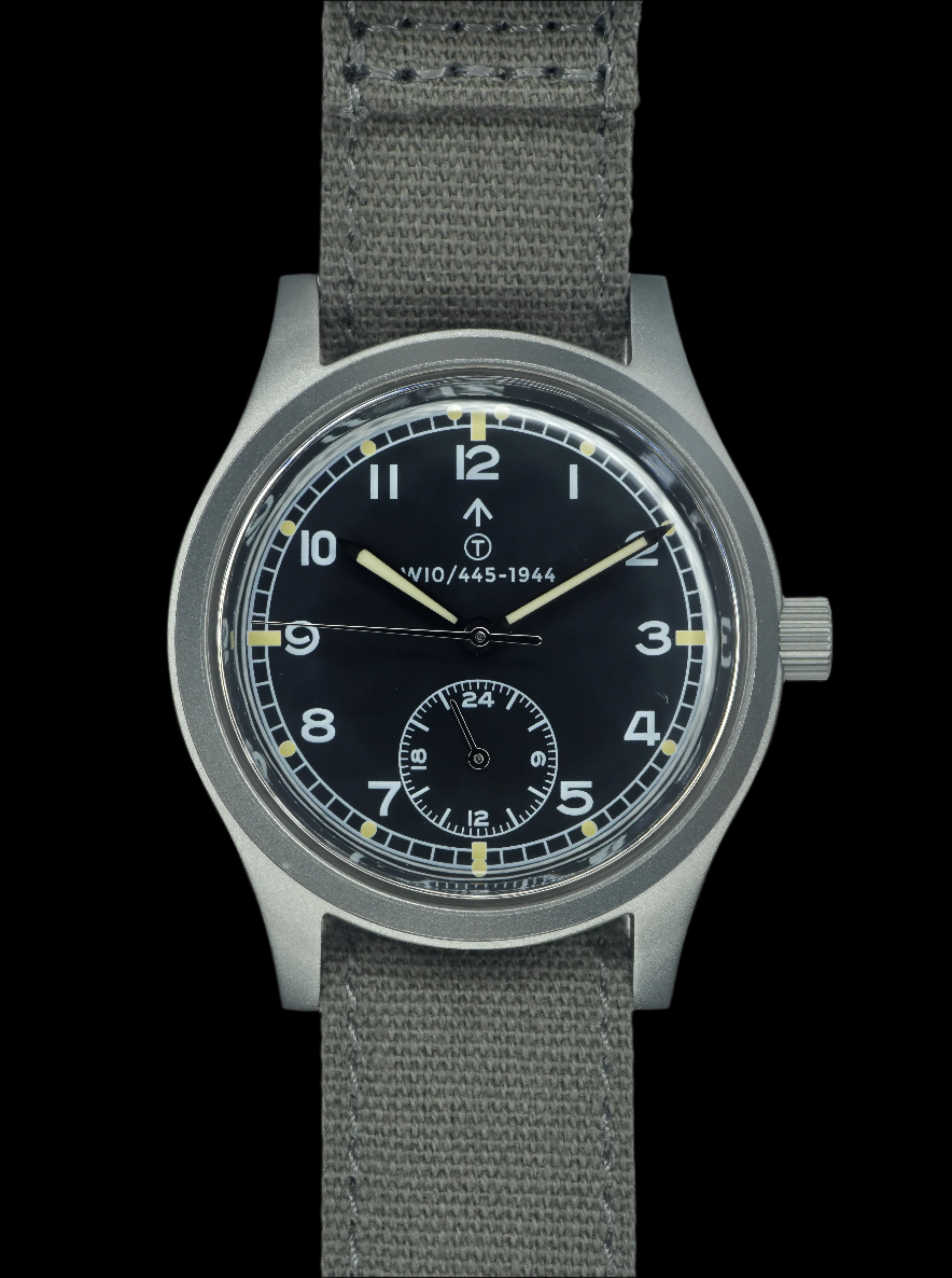 MWC 1940s/1950s "Dirty Dozen" Pattern General Service Watch with a Mechanical Quartz Hybrid Movement