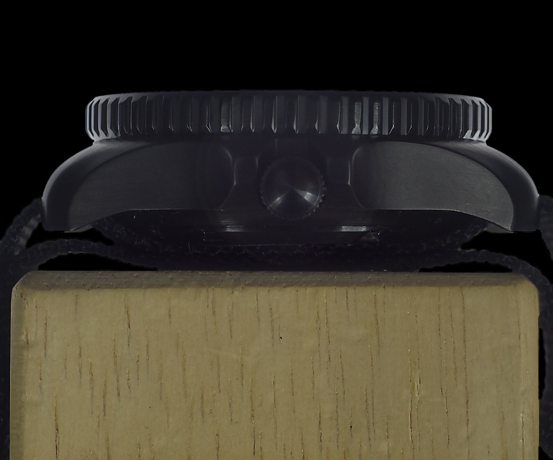 MWC Automatic Black PVD Military Divers Watch - Tritium / GTLS Illumination, Ceramic Bezel and Sapphire Crystal