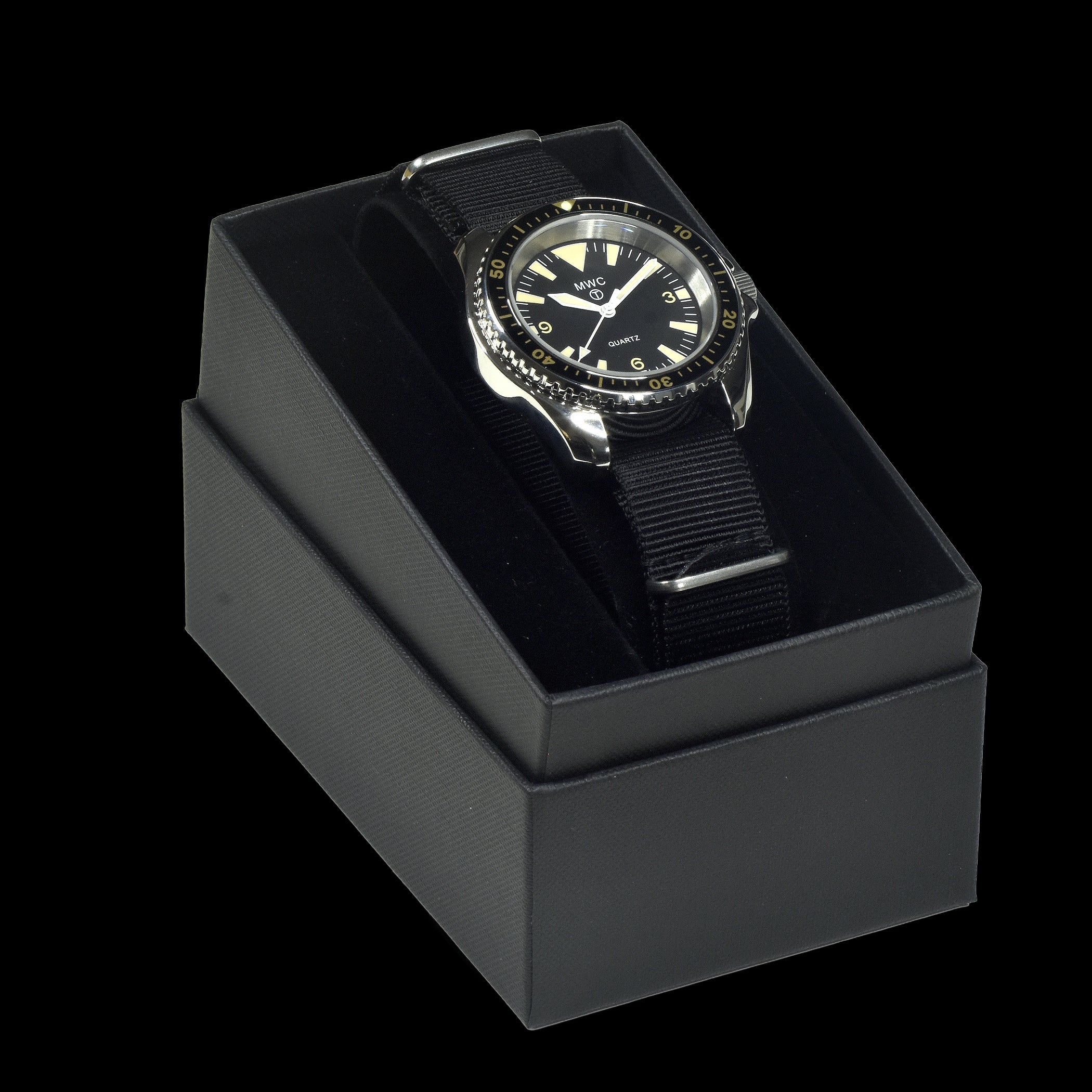 MWC 1985 Pattern Military Divers Watch with Chromed Case and Sapphire Crystal - Limited Edition of 250 Pieces