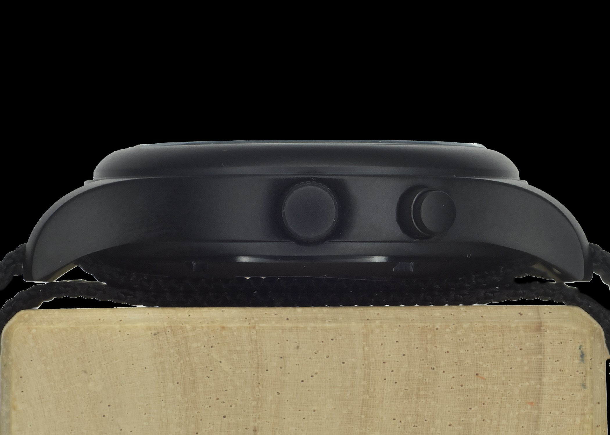 MWC G10EL Black PVD Steel General Service Watch with Electroluminescent (EL) Backlit Dial