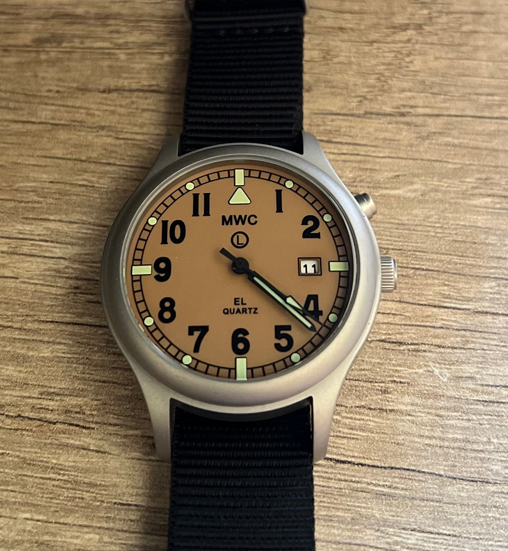 MWC G10EL General Service Watch with Electroluminescent (EL) Backlit Dial