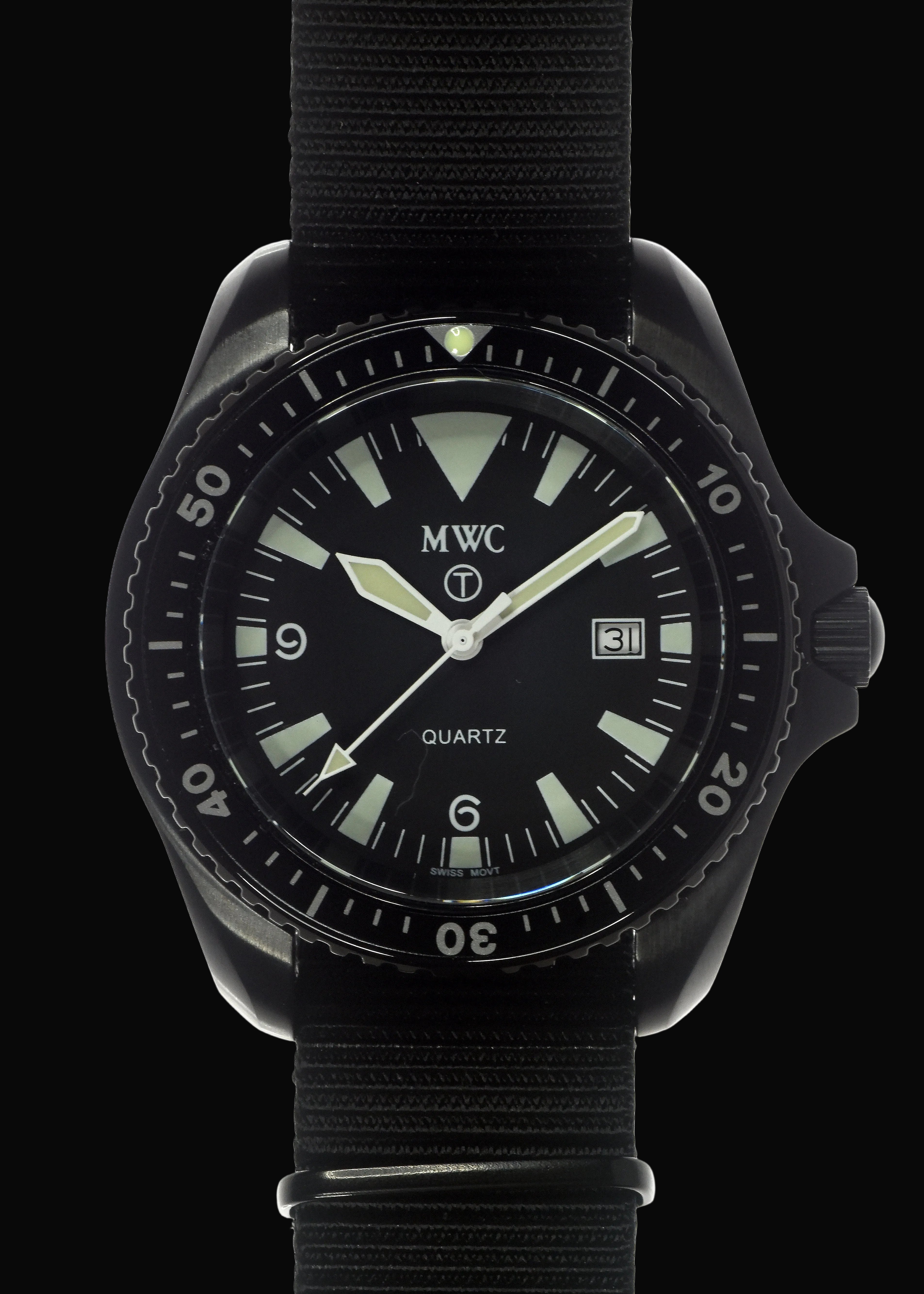 Remake of the 2001 MWC Black PVD Steel Quartz Military Diver – Built to the Original Specification
