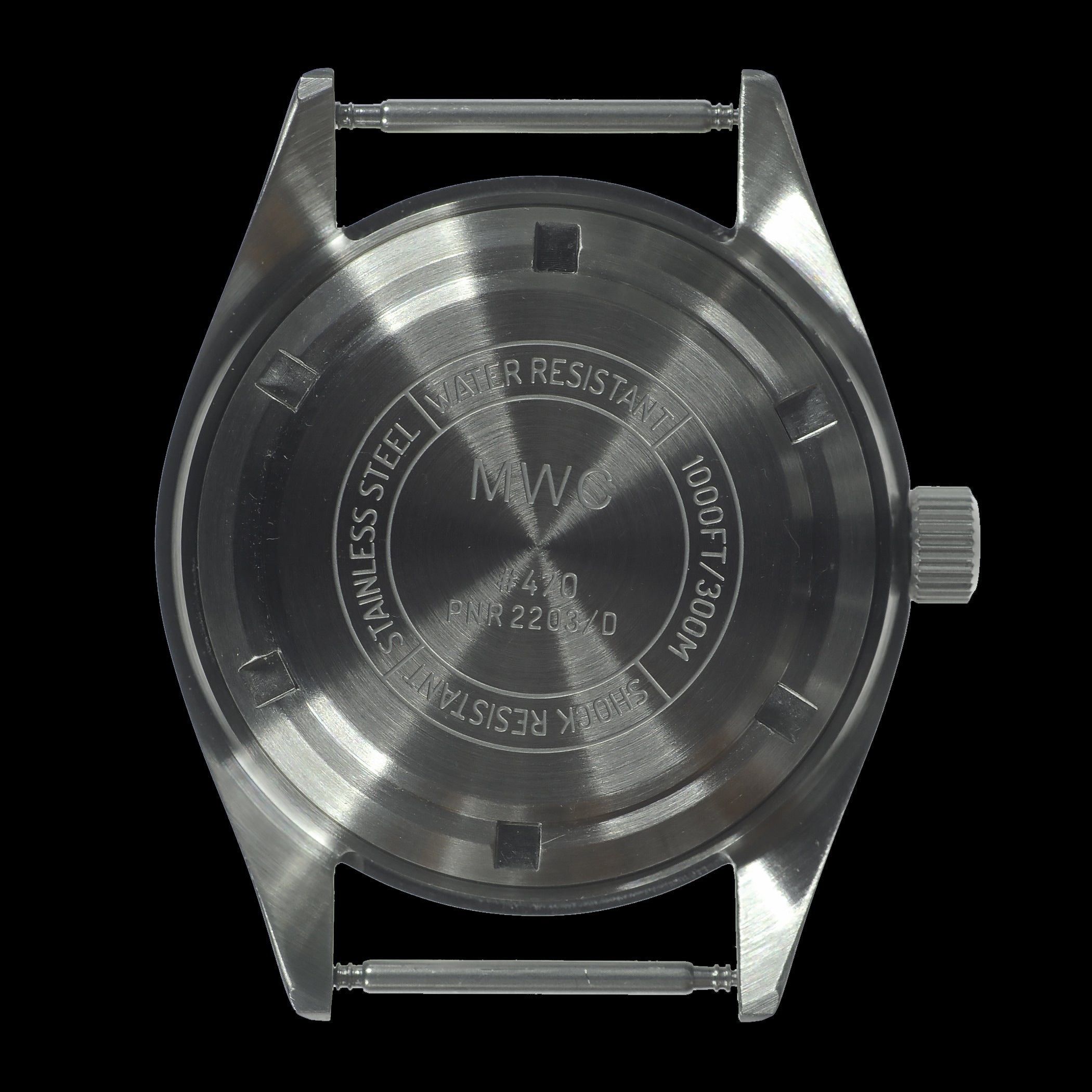 MWC Classic 1960s Pattern Dual Time Zone Automatic Divers Watch with Retro Luminova Paint and Sapphire Crystal